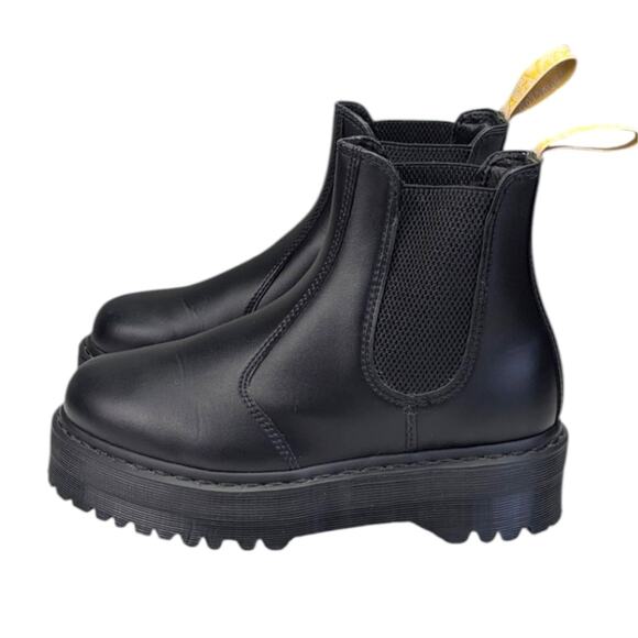 Dr Martens 2976 Quad Platform Chelsea EUC $210 Size 41 L9/M8 S3745 - Picture 10 of 15